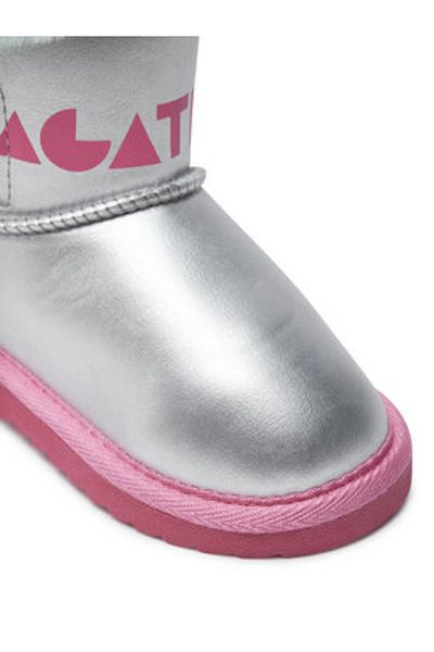 Agatha Ruiz De La Prada cizme de zapada fete 231980 argintiu