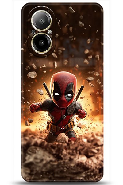 realme 12 Lite Case Hd Printed Case - Custody Series 5082