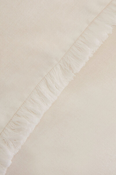 Karaca Home Ella Krep 100% Cotton Double Duvet Cover Set White