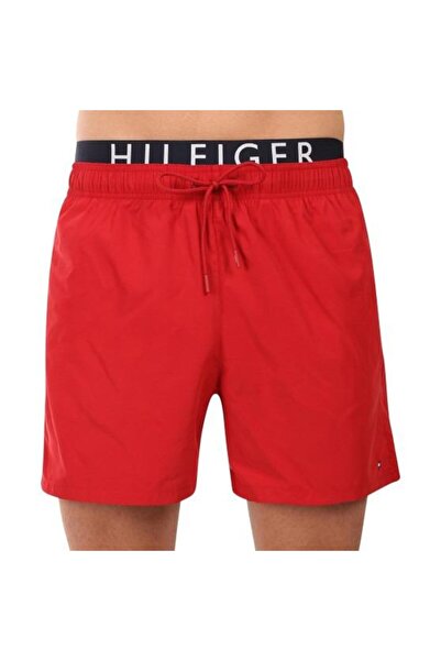 Tommy Hilfiger Kırmızı Erkek Şort Mayo UM0UM03489XLD