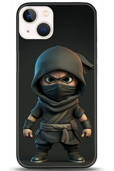 Noprin Apple iPhone 13 Mini Case Hd Printed Case - Custody Series 5061