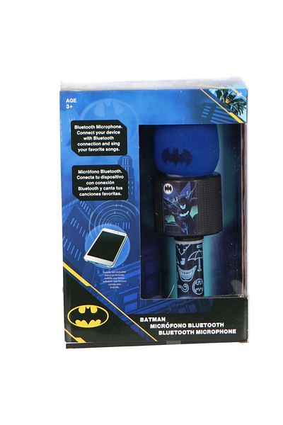 Batman Karaoke Microphone for Kids, Bluetooth, Batman
