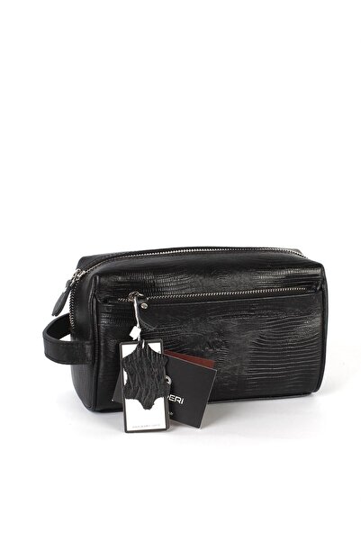 Aka Deri Laser Black Handbag 202 10