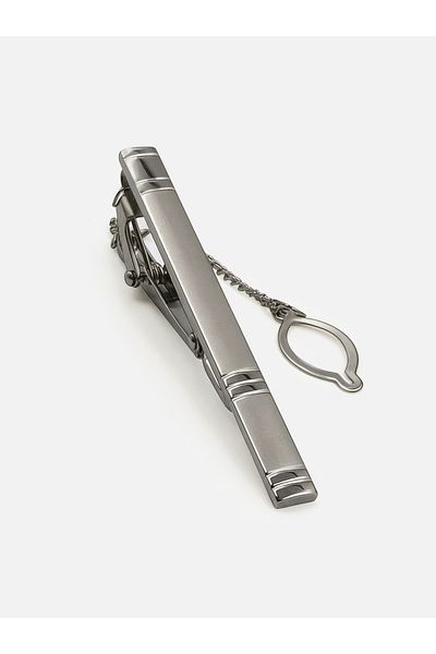 Milleniva Chain Striped Breastpin