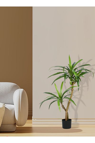 DRAMA HOME Drama Home Realistic Artificial Dracaena Dragon Tree, Indoor Home Decor Plant Tree 105cm