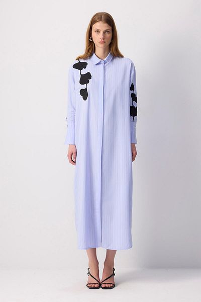 Touché Privé ROCHIE CAMISA DETALIATĂ DE BRODARE