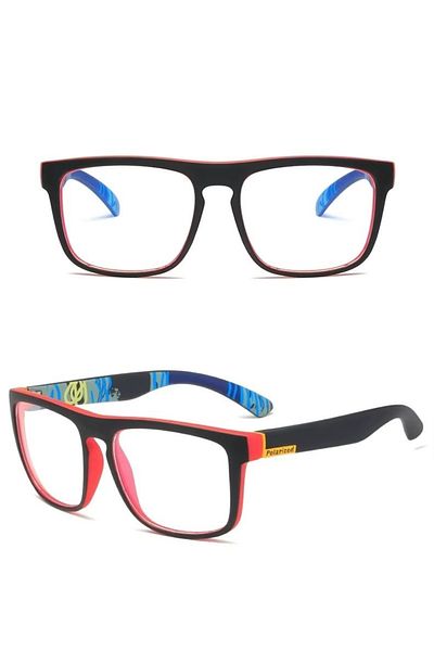 PICADİLİ Sunglasses with transparent lens, SG003, Red