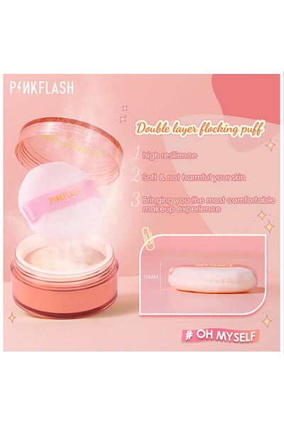 pinkflash Transparent Loose Powder for Oil Control by Pink Flash - PF-F06