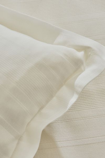 Karaca Home Alvin King Size Duvet Cover Set White