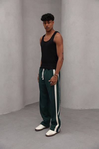 The Champ Clothing Ανδρικό φούτερ Oversize με λεπτομέρεια ρίγας