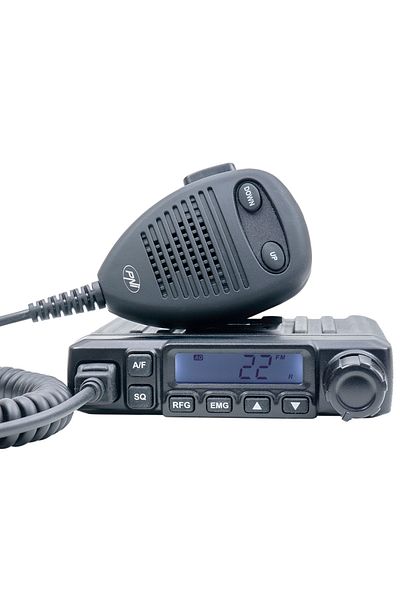 PNI Statie radio CB PNI HP 6500 Echo, 12V, RF Gain, ASQ, cu modul de ecou si roger beep inclus