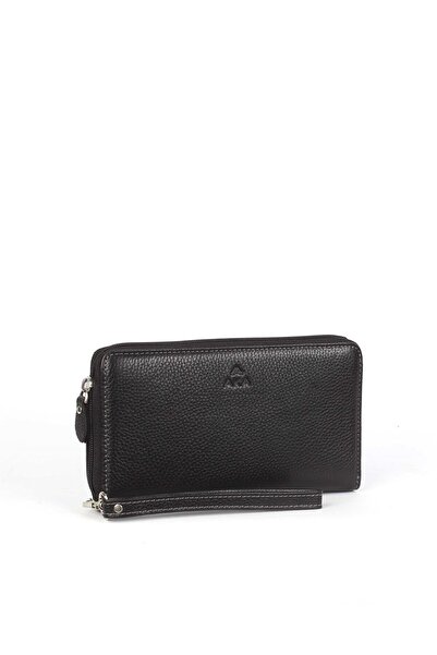 Aka Deri Deri Siyah El Çantası 320 2