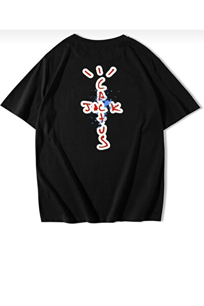 TRENDPUNKY ترافيس سكوت تي شيرت مطبوع