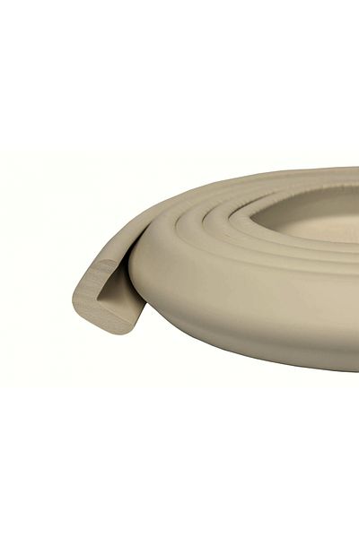 Empria Thin Edge Protection Tape, 2.3x0.9x200 Cm, Grey