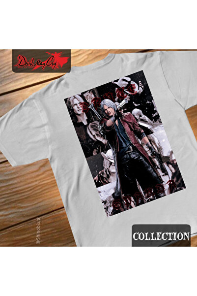 SHINOBIX Devil May Cry Dante Son of Sparda Printed Oversize T-Shirt