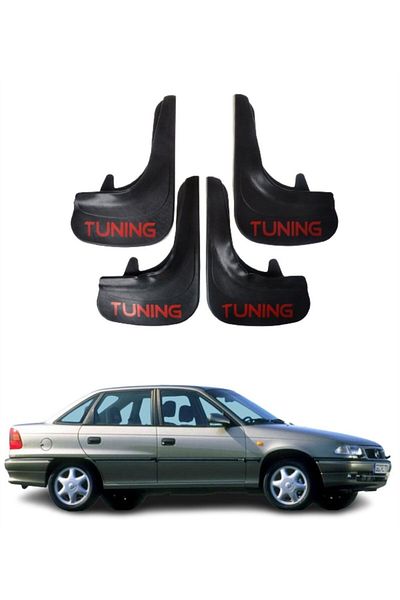 SONİKON LİNE Opel Astra F Sd 1991-2007 Compatible Tuning Written 4-Piece Dust Cover Mudguard Mudguard Modified