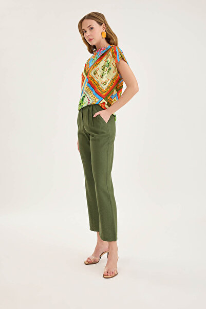 Vitrin Плісировані штани із завищеною талією