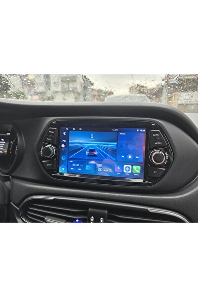 For-X FİAT EGEA UYUMLU ANDROİD CARPLAY MULTİMEDYA KAMERA 7 İNÇ 4-64 PRO