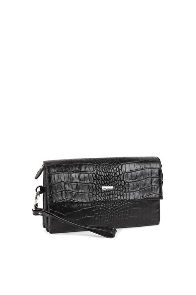 Aka Deri Leather Black Handbag 309 12