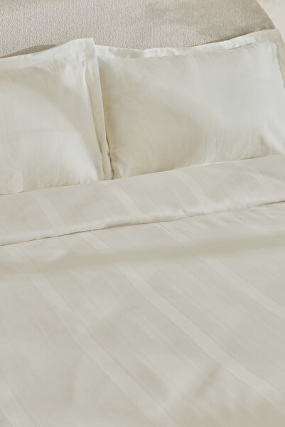 Karaca Home Σετ Παπλωματοθήκη Alvin King Size Λευκό