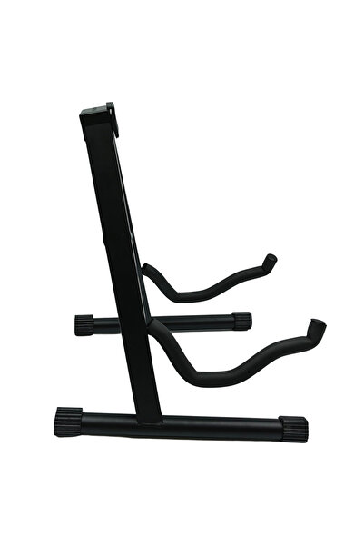 Depox Univerzální skládací stojan na kytaru IdeallStore, 38 cm, kovový, černý