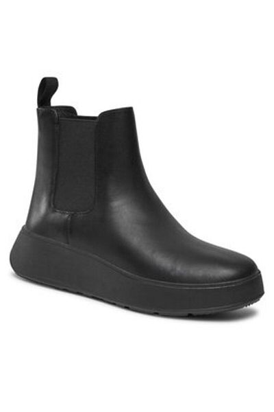 Fitflop Ghete Chelsea negre pentru femei FITFLOP-FH4-090 ALL BLACK 090