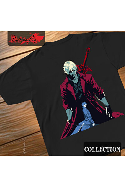 SHINOBIX Devil May Cry Dante & Vergil Printed Oversize T-Shirt
