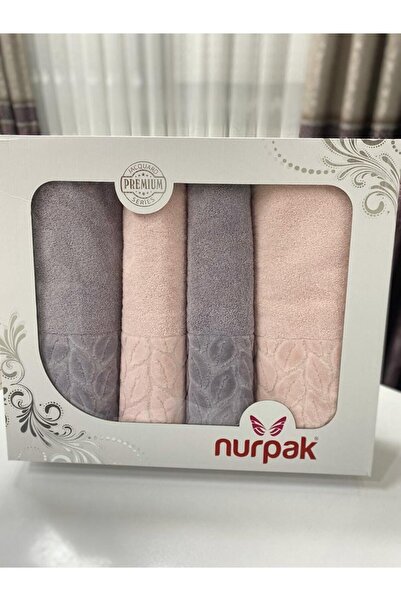 Nurpak Hazal Banyo Havlu Takımı (4 Parça)