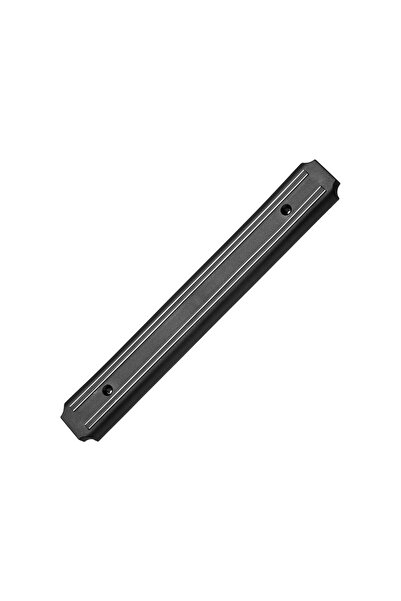 Depox Suport magnetic pentru cuțite de bucătărie, PVC, 38 cm, negru