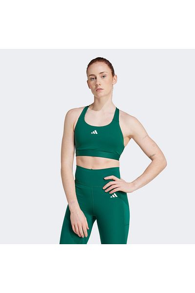 adidas Tlrdreact Training Women's Green Training Bra