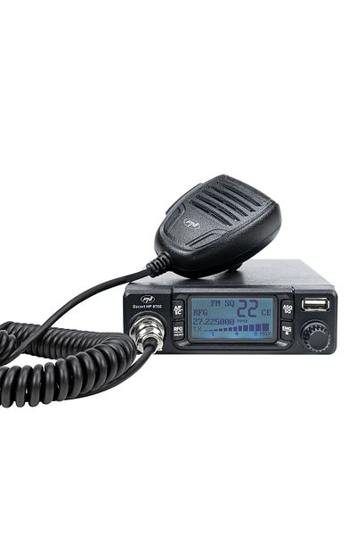 PNI Statie radio CB PNI HP 9700 USB, ANC, ASQ, alimentare 12V / 24V