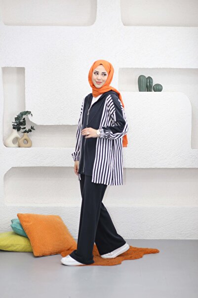 MERVE TESETTÜR Pantolonlu takım