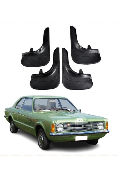 SONİKON LİNE Ford Taunus Compatible 4-Piece Dust Cover Mudguard Mudguard Modified