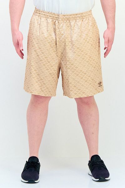 adidas Men Sportswear Fit Training Shorts, Beige