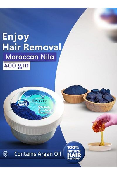 Enjoy Hair Remover with Moroccan Nila 400g – Fast, Smooth & Long-Lasting Hair Removal
