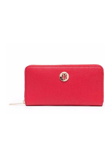 Tommy Hilfiger Red Women's Wallet Aw0Aw08603 0Kp
