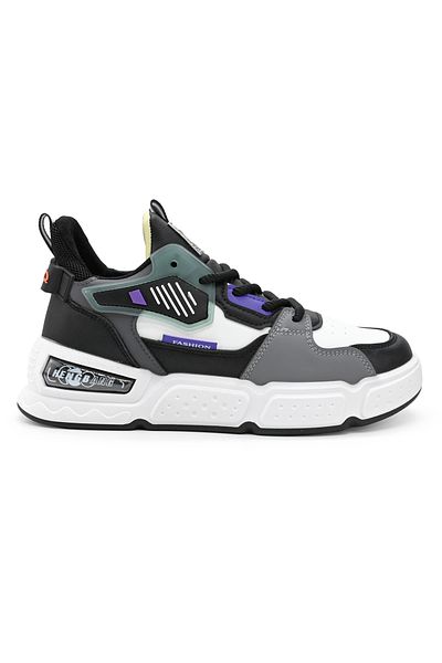Tmall Pantofi sport de barbati,Din piele ecologica,B4011,Negru