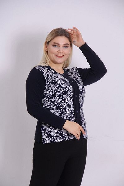TRENDSE Rochie de seară pentru femei Eyse Bluză pentru mamă, cu mărgele, cu model în relief, țesătură Sandy