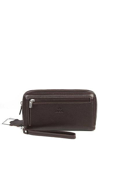 Aka Brown Leather Handbag - 334 4