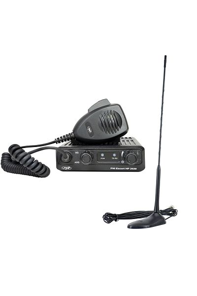PNI CB radio station kit PNI HP 2020 single channel 22 with CB antenna PNI Extra 45 with magnet