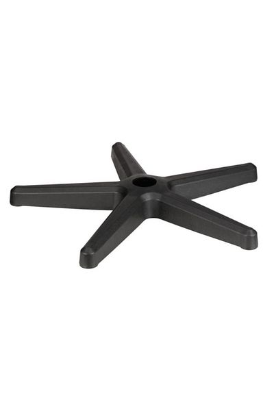 Depox Bază pentru scaun executiv, plastic, 55 cm, negru