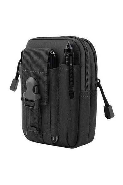 Depox Husă tactică militară, întindere pentru soldați, poliester, capacitate 1 l, 18 cm