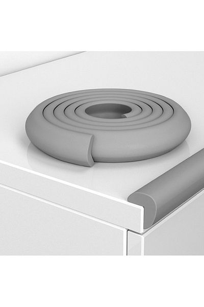 Empria Thick Protective Tape For Edges And Corners, 3.5x1.2x200 Cm, Grey