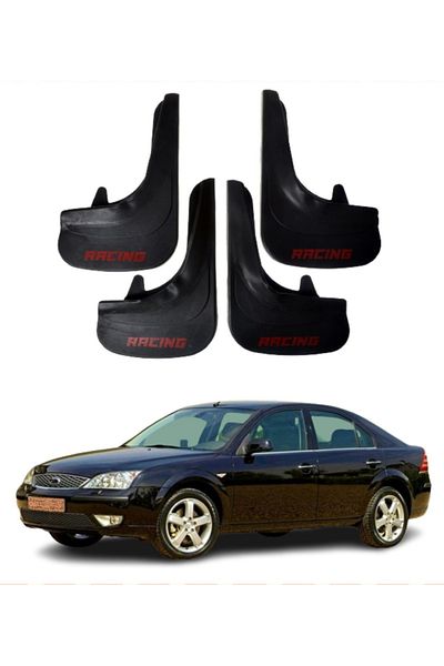 SONİKON LİNE Ford Mondeo 2001-2007 Compatible Racing Written 4-Piece Dust Cover Mudguard Mudguard Modified
