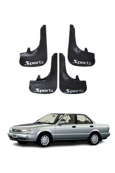 SONİKON LİNE Nissan Sunny Compatible Sports Written 4-Piece Leggings Mudguard Mudguard Modified