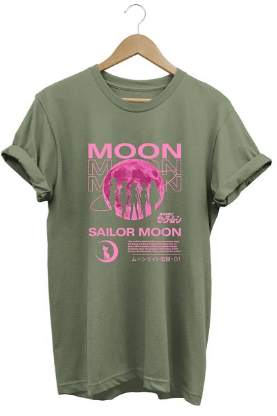remonz Anime Sailor Moon Usagi Γυναικείο μπλουζάκι με στάμπα 100% βαμβάκι με κανονική εφαρμογή