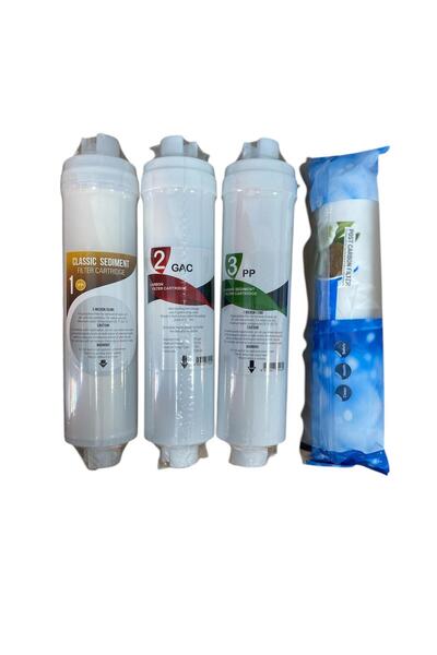 m melih su arıtma sistemleri KAPALI KASA 4 AŞAMALI FİLTRE SİSTEMİ İNLİNE FİLT...