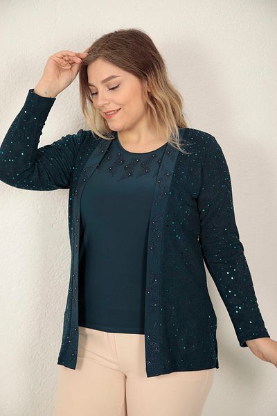TRENDSE EVENING DRESS TWO SUITS UNDERWEAR AND OUTER STYLISH MOTHER'S TWO SUITS