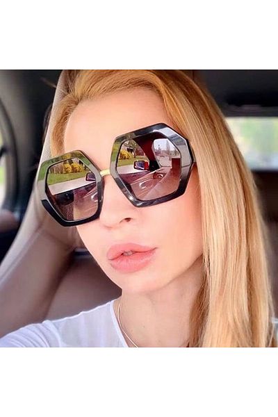 PICADİLİ Ochelari de soare pentru femei, SG103, Negru