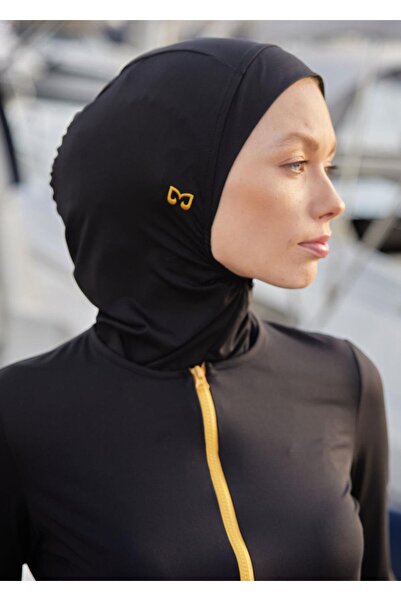 Mayovera Μαγιό Χιτζάμπ - Πορτοκαλί με φερμουάρ